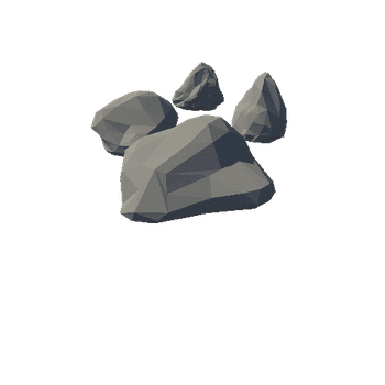 Small Rocks Grey Spread (S)